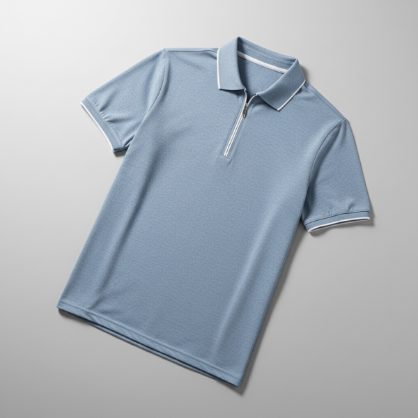 Men's Ashton Zip Polo - Image 8