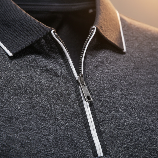 Men's Ashton Zip Polo - Image 2
