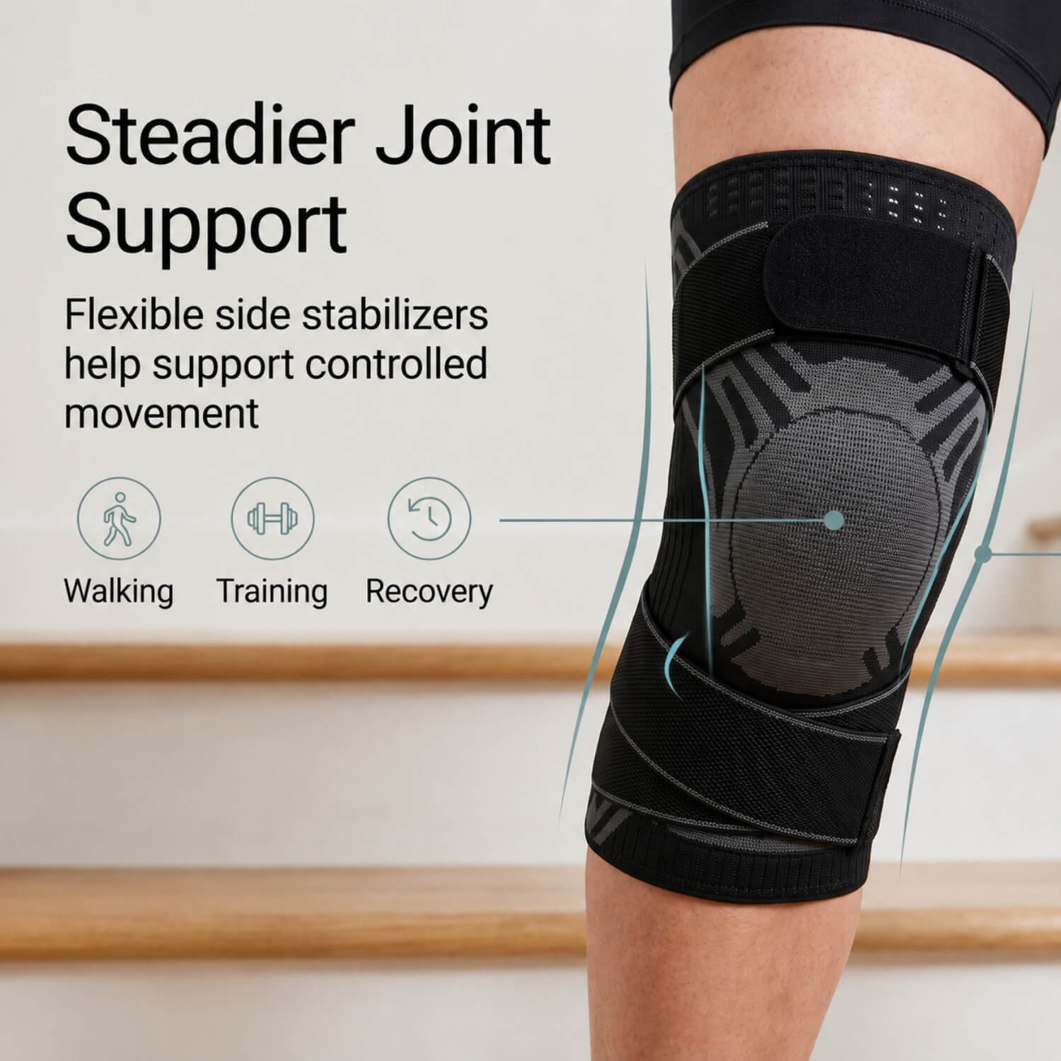 Unilva Knee Support Brace - Image 7