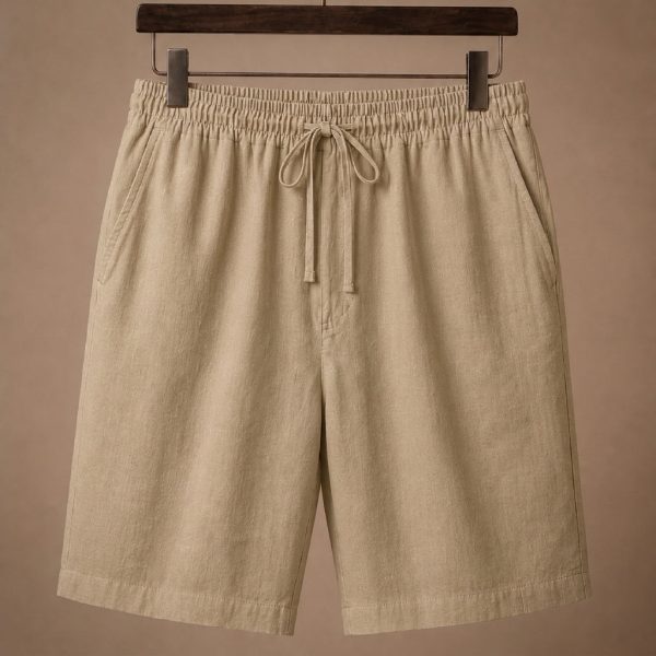 Blake Cotton Linen Shorts - Image 2