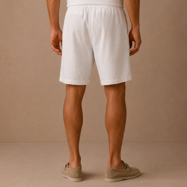 Blake Cotton Linen Shorts - Image 5
