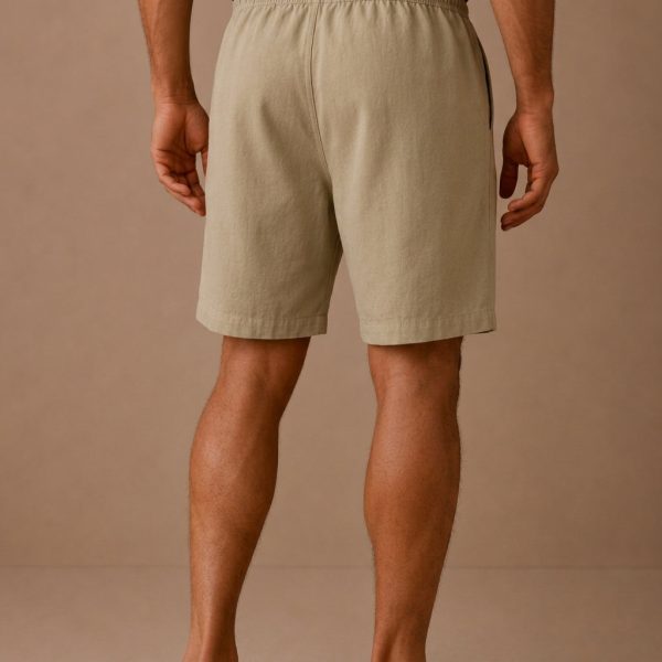 Blake Cotton Linen Shorts - Image 7