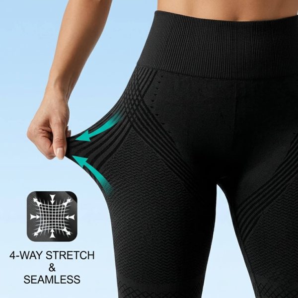 Women's High-Waist 3D Seamless Compression Leggings - Image 5