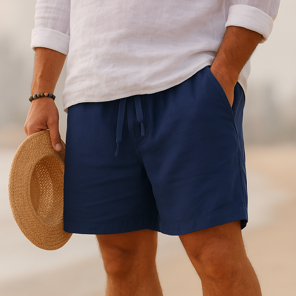 Amalfi Linen Shorts - Image 3