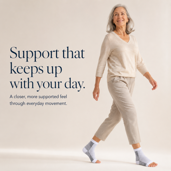 Unilva Ankle Compression Support Socks - Image 2