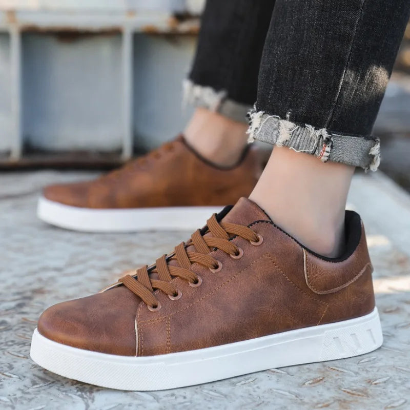 Bastien Leather Sneakers - Image 5