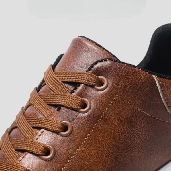 Bastien Leather Sneakers - Image 3