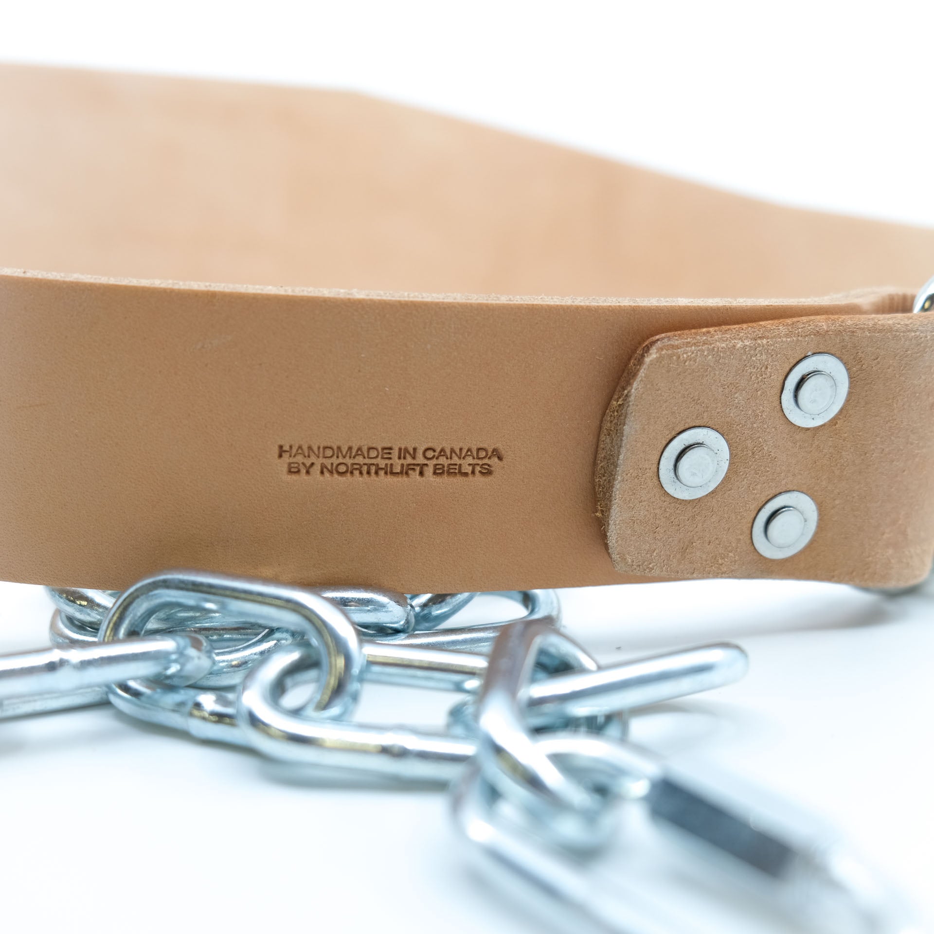 Inner Strength Leather Dip Belt - Image 4