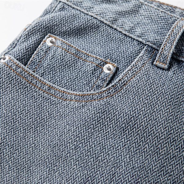 Men's Denim Shorts ?C Relaxed Fit Rolled Hem Summer Style - Image 2