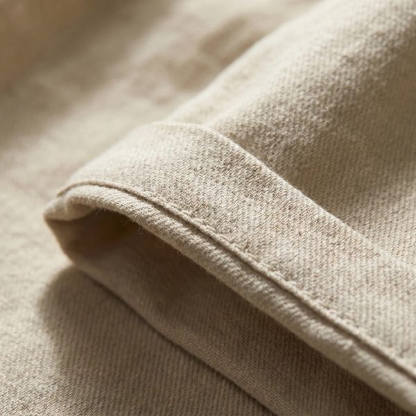 Men's Pleated Linen Look Shorts ?C Tailored Summer Fit - Image 4