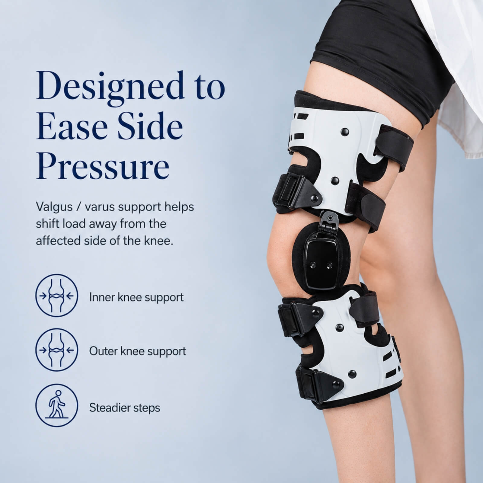 Pro-Align ROM Knee Brace ?C Pressure-Relief & Motion Control - Image 8