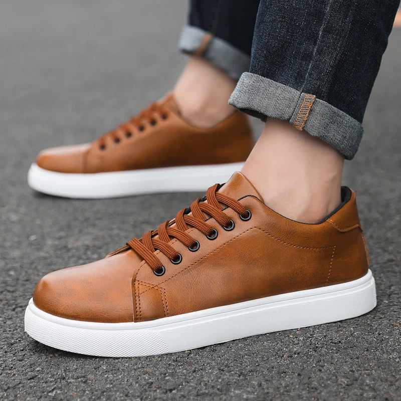 Marcello Leather Sneakers - Image 1