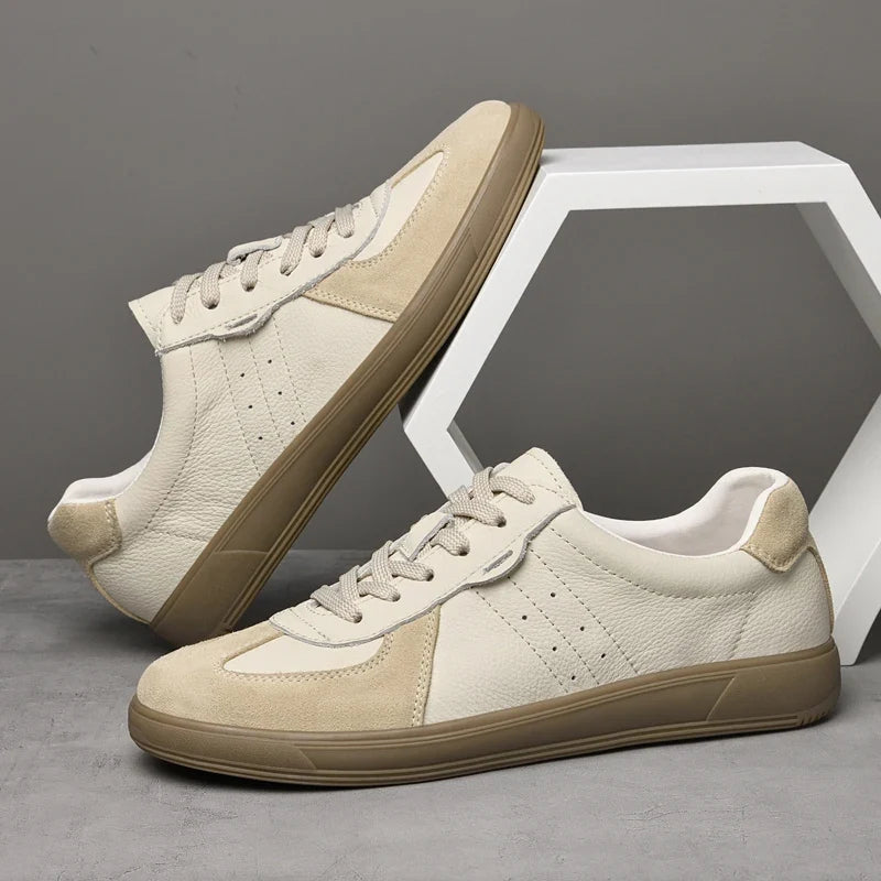Emilio Leather Sneakers - Image 2