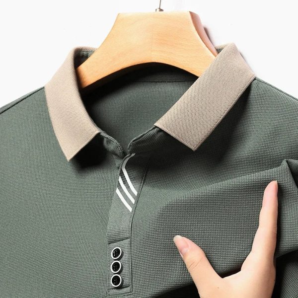 Men's Portofino Long-Sleeve Polo Shirt - Image 2