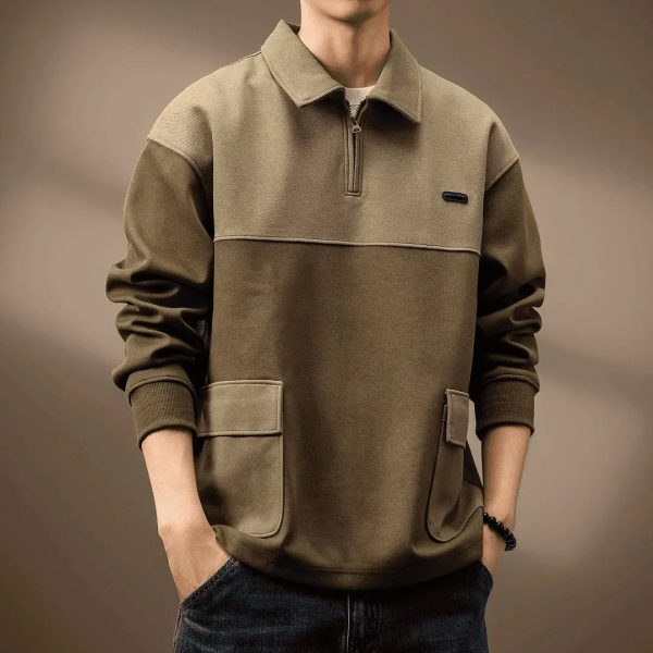 Men's Arlo Prime Long-Sleeve Polo Shirt - Image 3