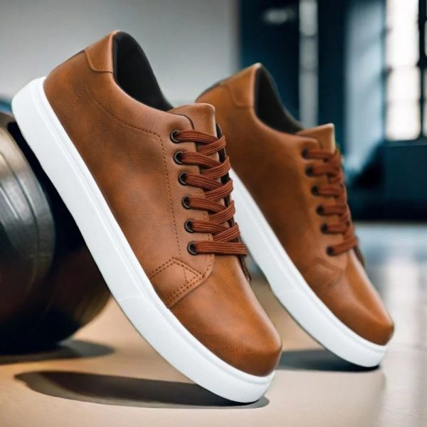 Marcello Leather Sneakers - Image 4