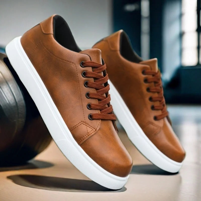 Marcello Leather Sneakers - Image 4