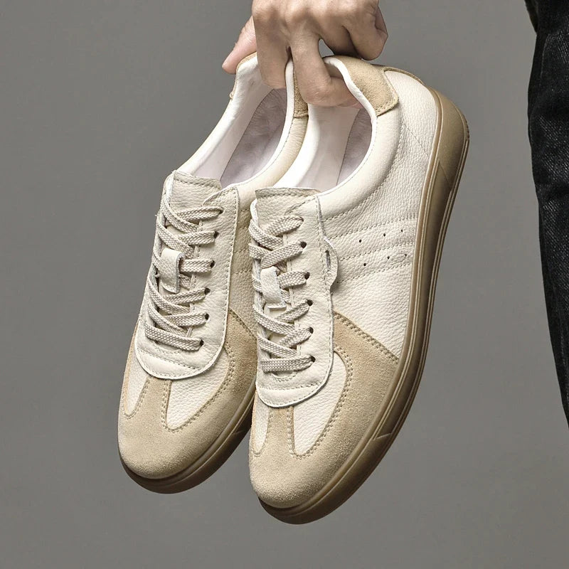 Emilio Leather Sneakers - Image 3
