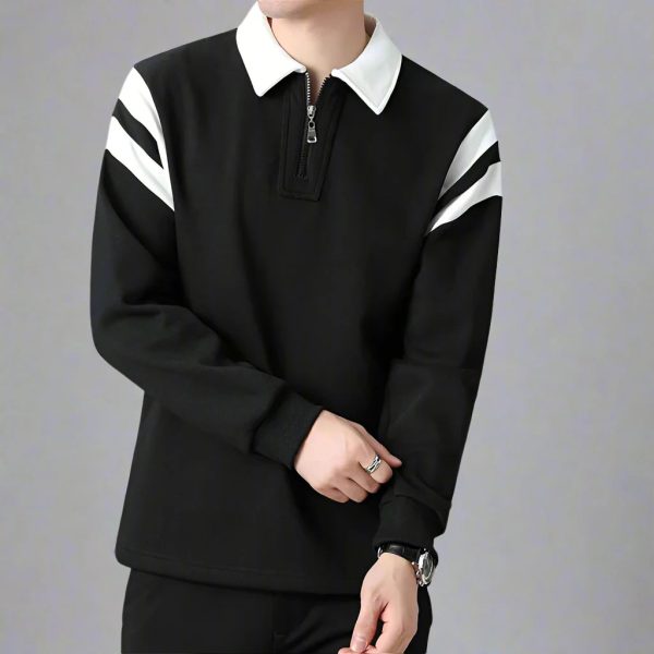 Men's Cambridge Long-Sleeve Polo - Image 7
