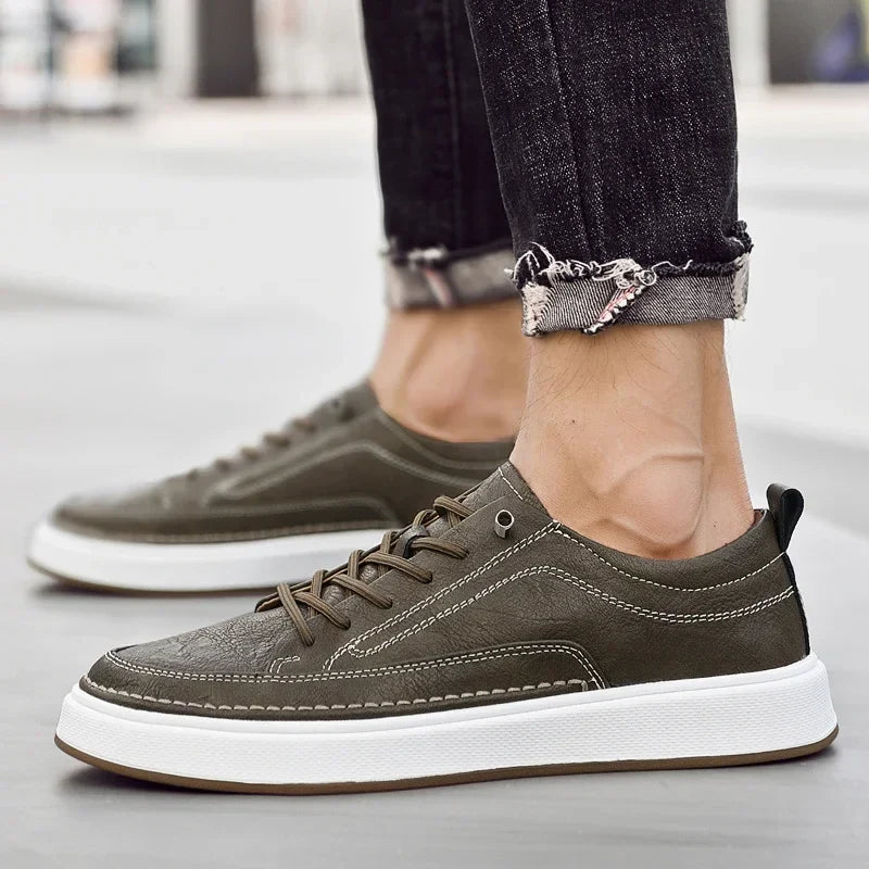 Rowan Leather Sneakers - Image 4