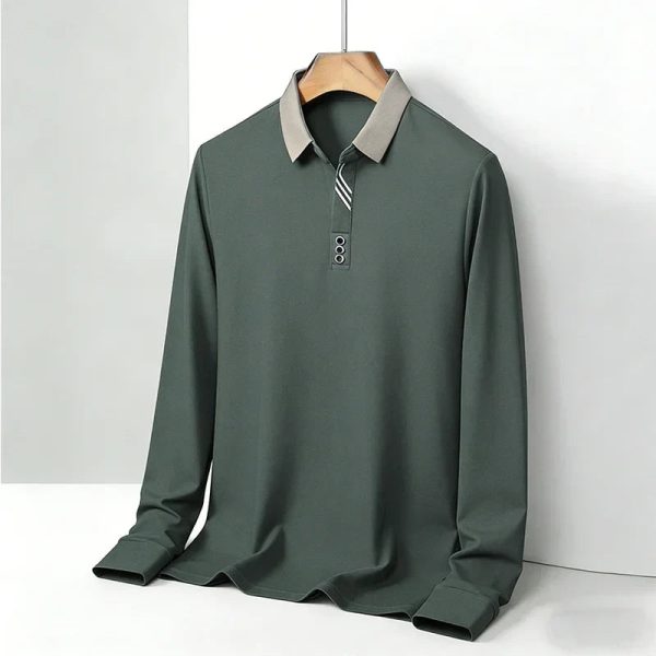Men's Portofino Long-Sleeve Polo Shirt