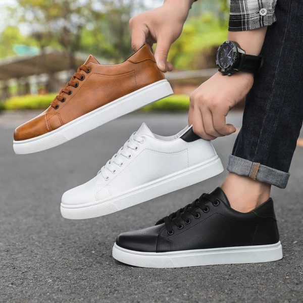 Marcello Leather Sneakers - Image 9