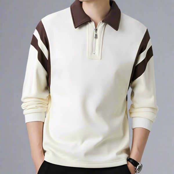 Men's Cambridge Long-Sleeve Polo - Image 5