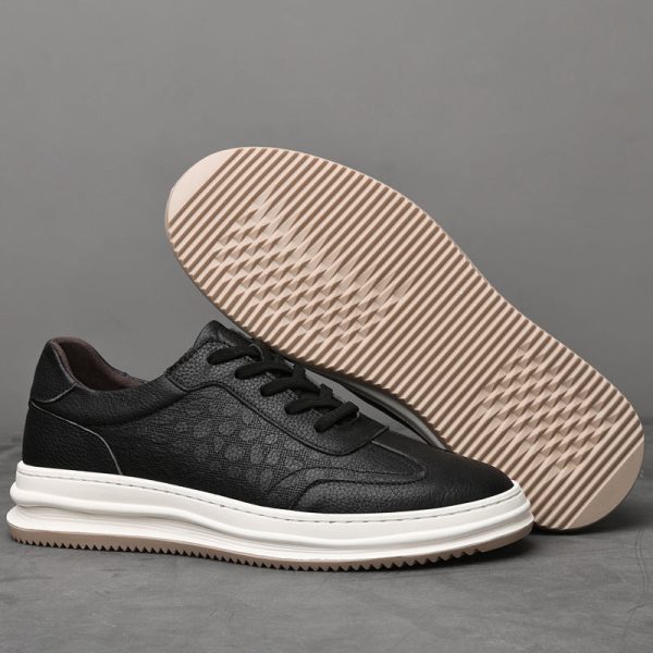 Atticus Leather Sneakers - Image 9