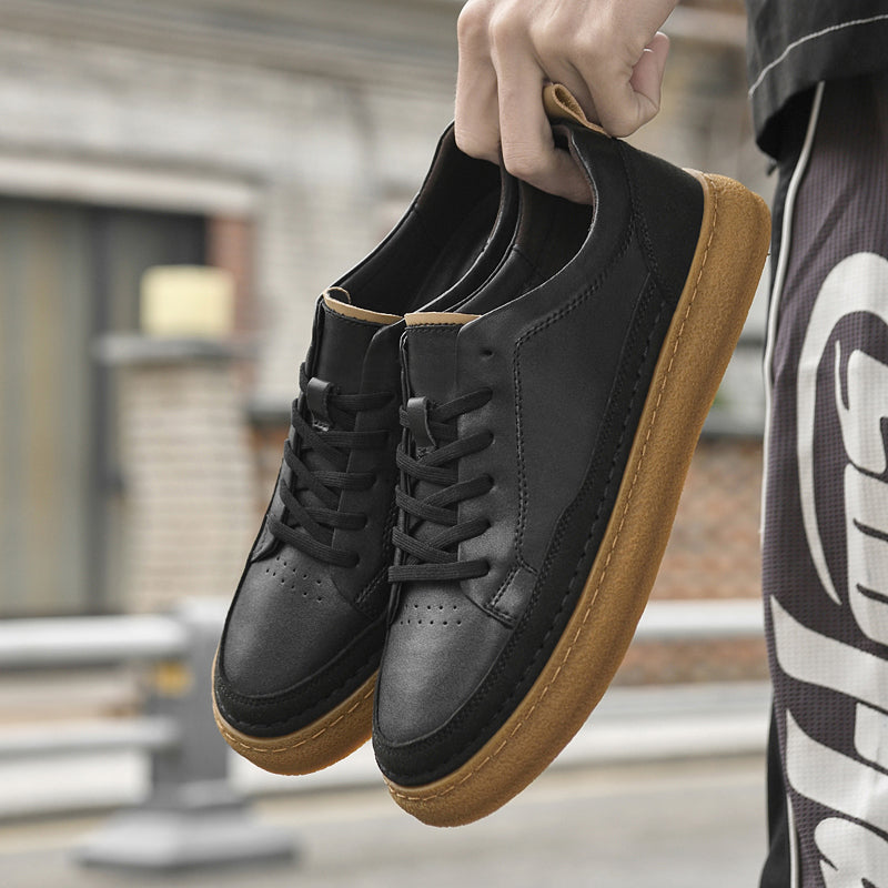 Metro Drift Leather Sneakers - Image 6