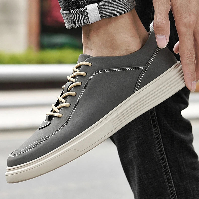 Vincenzo Leather Sneakers - Image 2