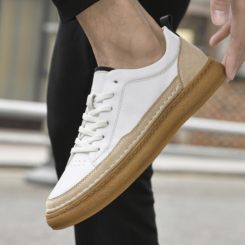 Metro Drift Leather Sneakers - Image 3