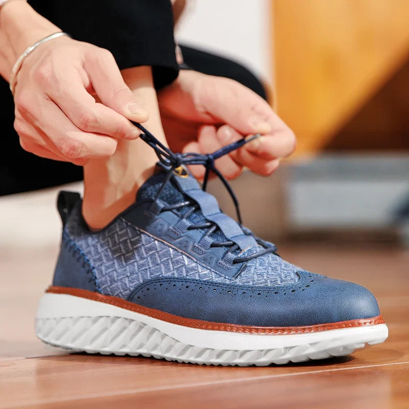 Axis Leather Sneakers - Image 3
