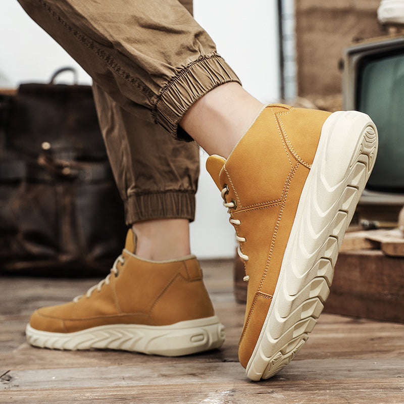 Expedition High-Top Leather Sneakers - Image 9