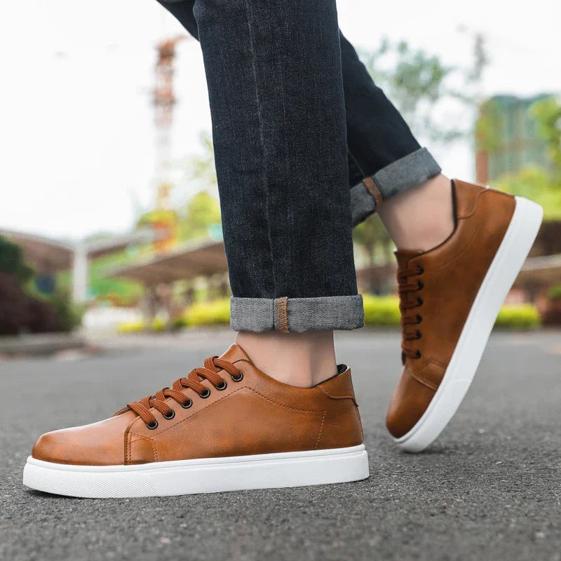 Marcello Leather Sneakers - Image 3