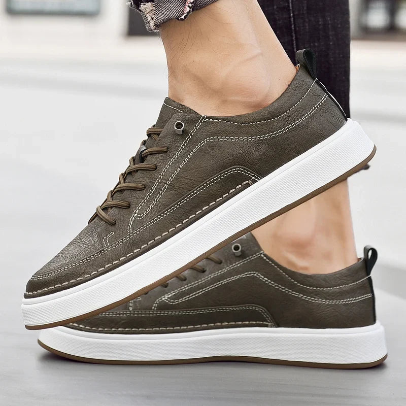 Rowan Leather Sneakers - Image 5
