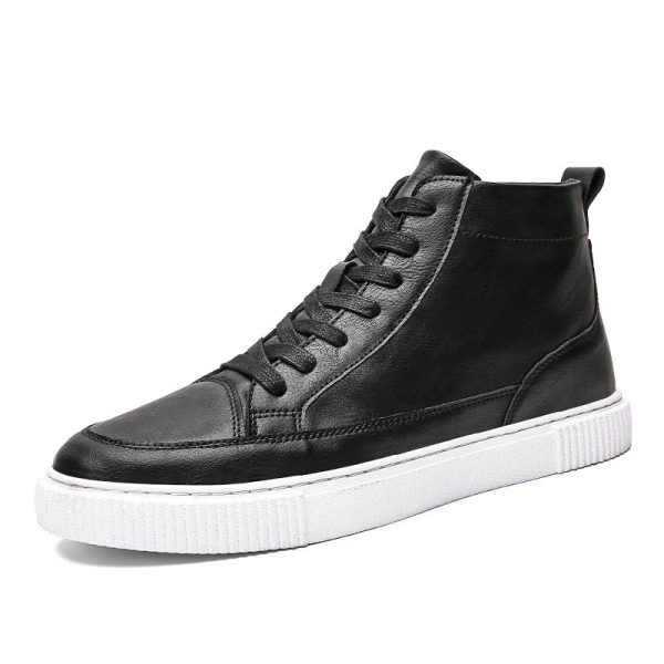 Oliver High Top Leather Sneakers - Image 7