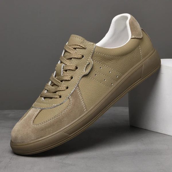 Emilio Leather Sneakers - Image 4