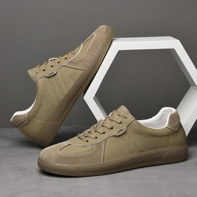 Emilio Leather Sneakers - Image 5