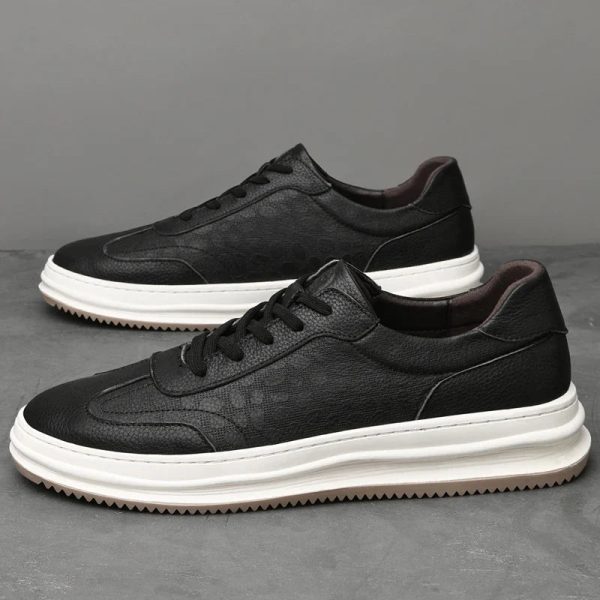 Atticus Leather Sneakers - Image 8