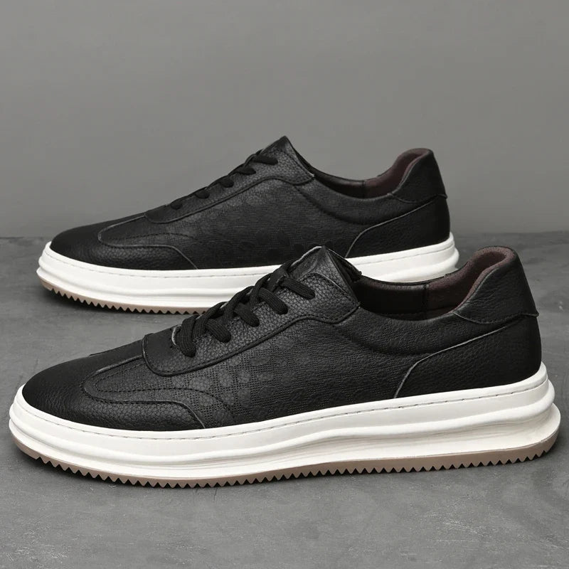Atticus Leather Sneakers - Image 8