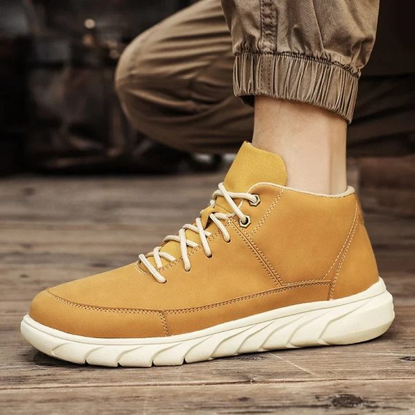 Expedition High-Top Leather Sneakers - Image 10