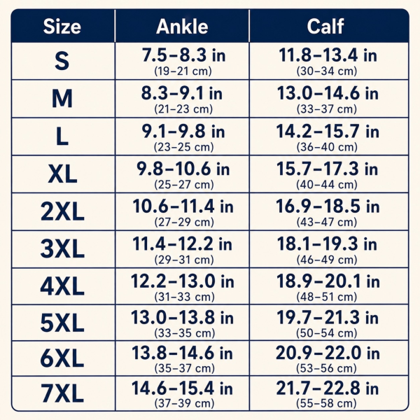 Unilva 20-30 mmHg Knee-High Graduated Compression Socks - Image 9