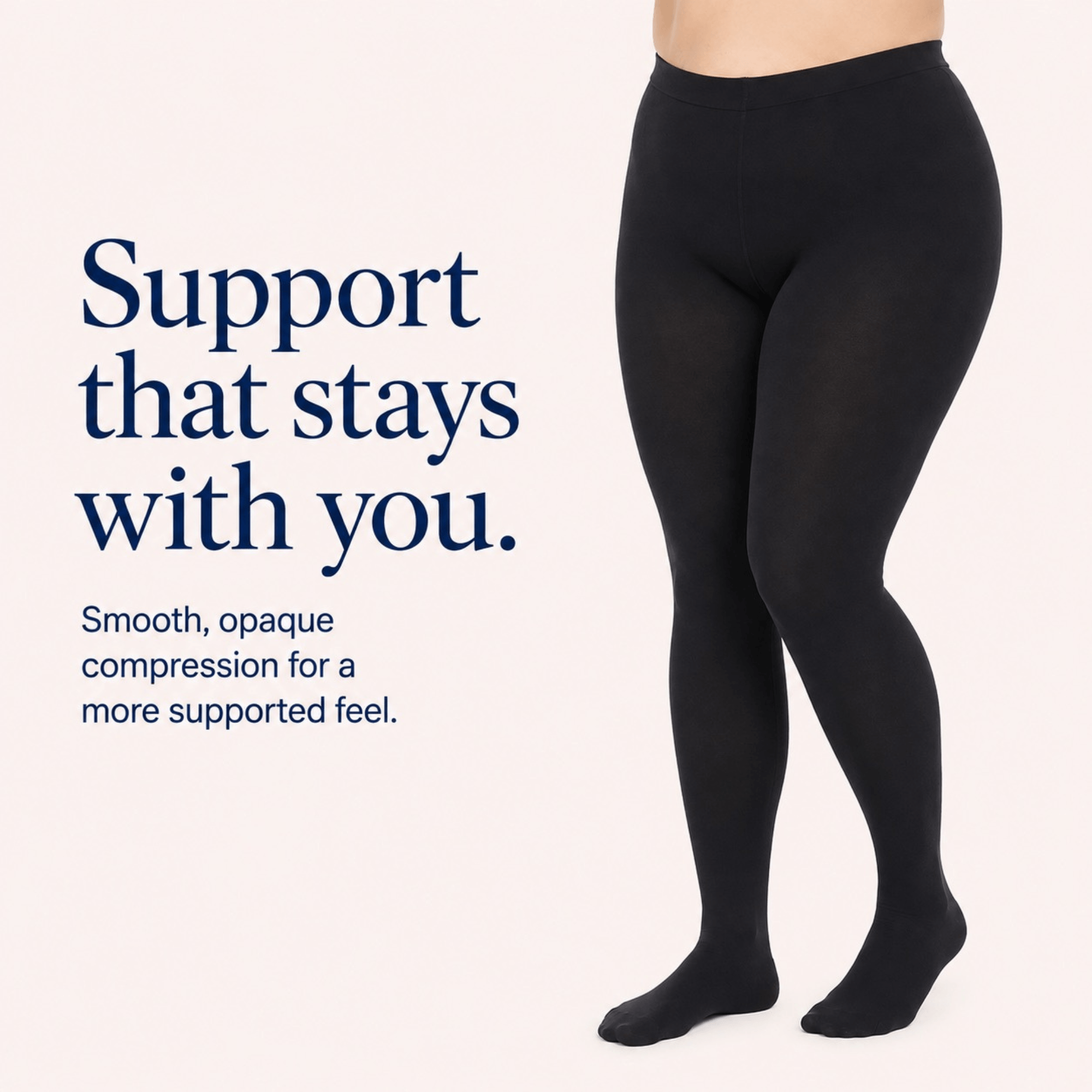 Unilva 20-30 mmHg Waist-High Compression Stockings for Women - Image 5