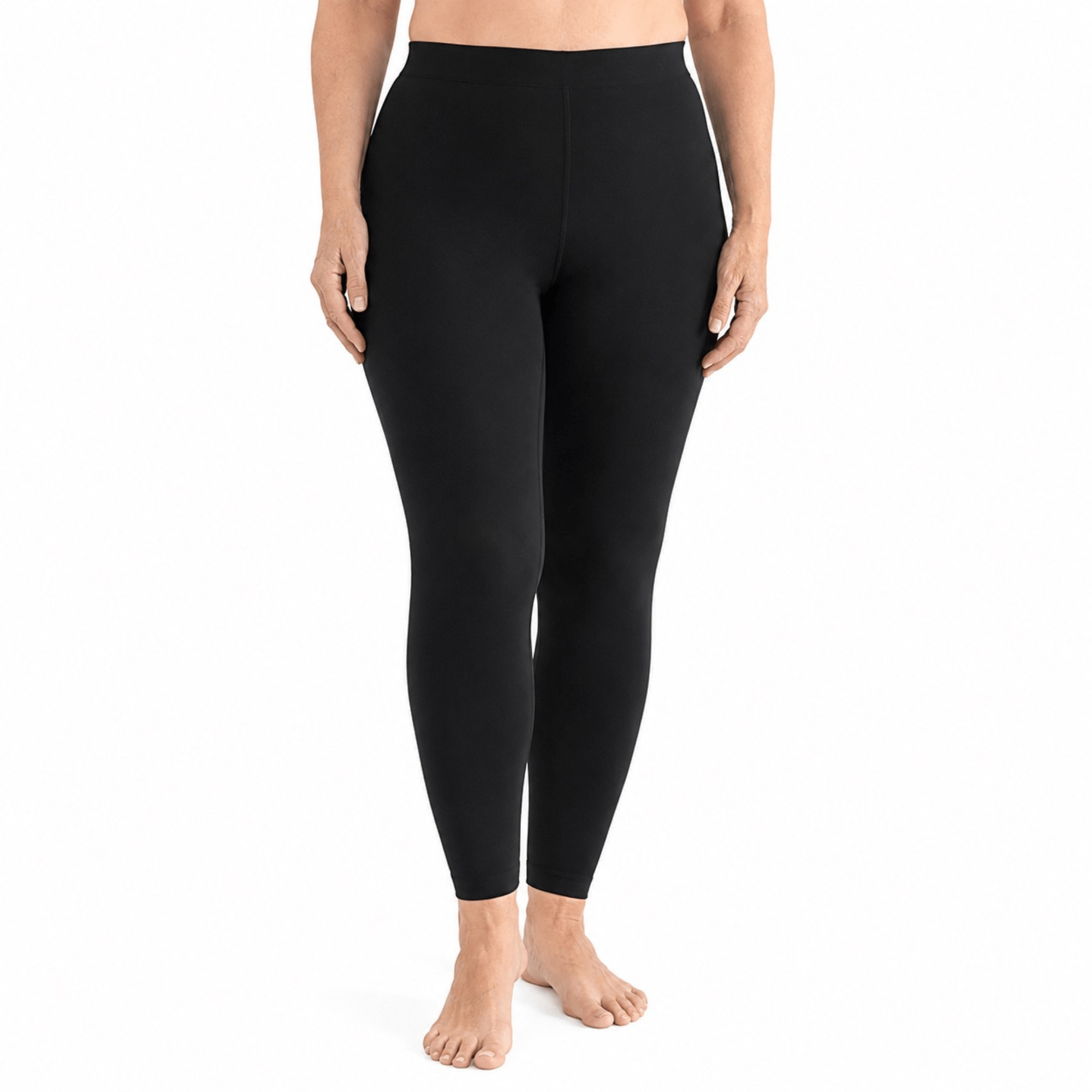 Unilva 20-30 mmHg Waist-High Footless Compression Tights - Image 1