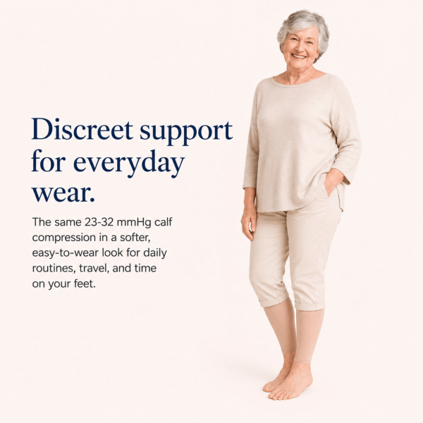 Unilva 23-32 mmHg Footless Calf Compression Sleeves - Image 6