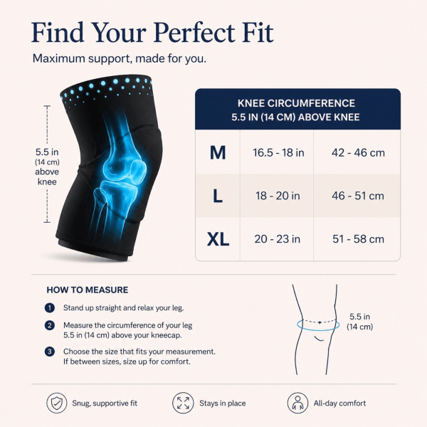 Unilva 360?? Reusable Hot & Cold Knee Therapy Sleeve - Image 11