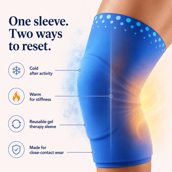 Unilva 360?? Reusable Hot & Cold Knee Therapy Sleeve - Image 3