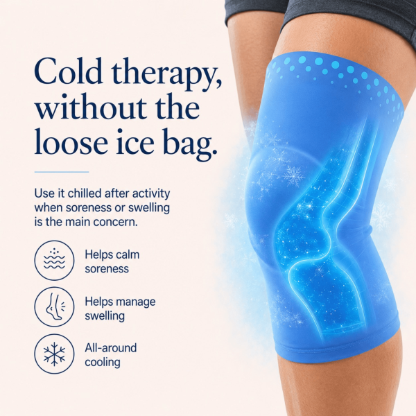 Unilva 360?? Reusable Hot & Cold Knee Therapy Sleeve - Image 5