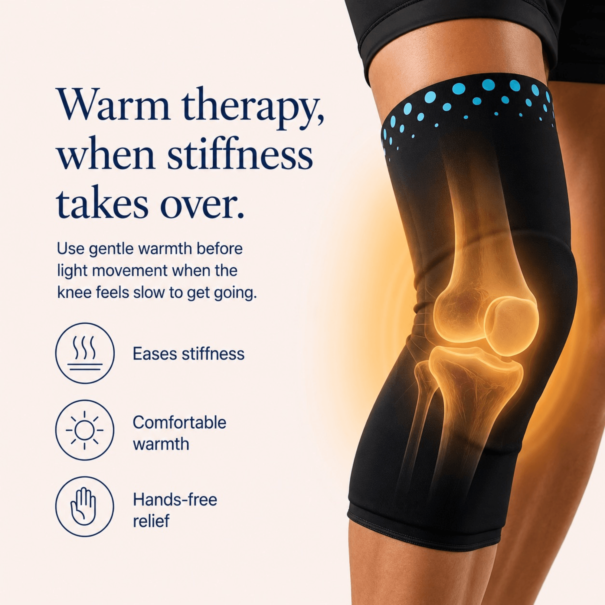 Unilva 360?? Reusable Hot & Cold Knee Therapy Sleeve - Image 4