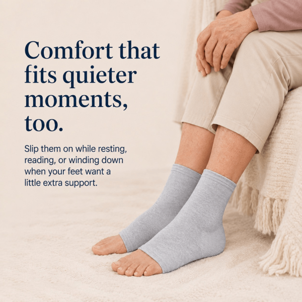 Unilva Bamboo Foot & Ankle Support Socks - Image 7